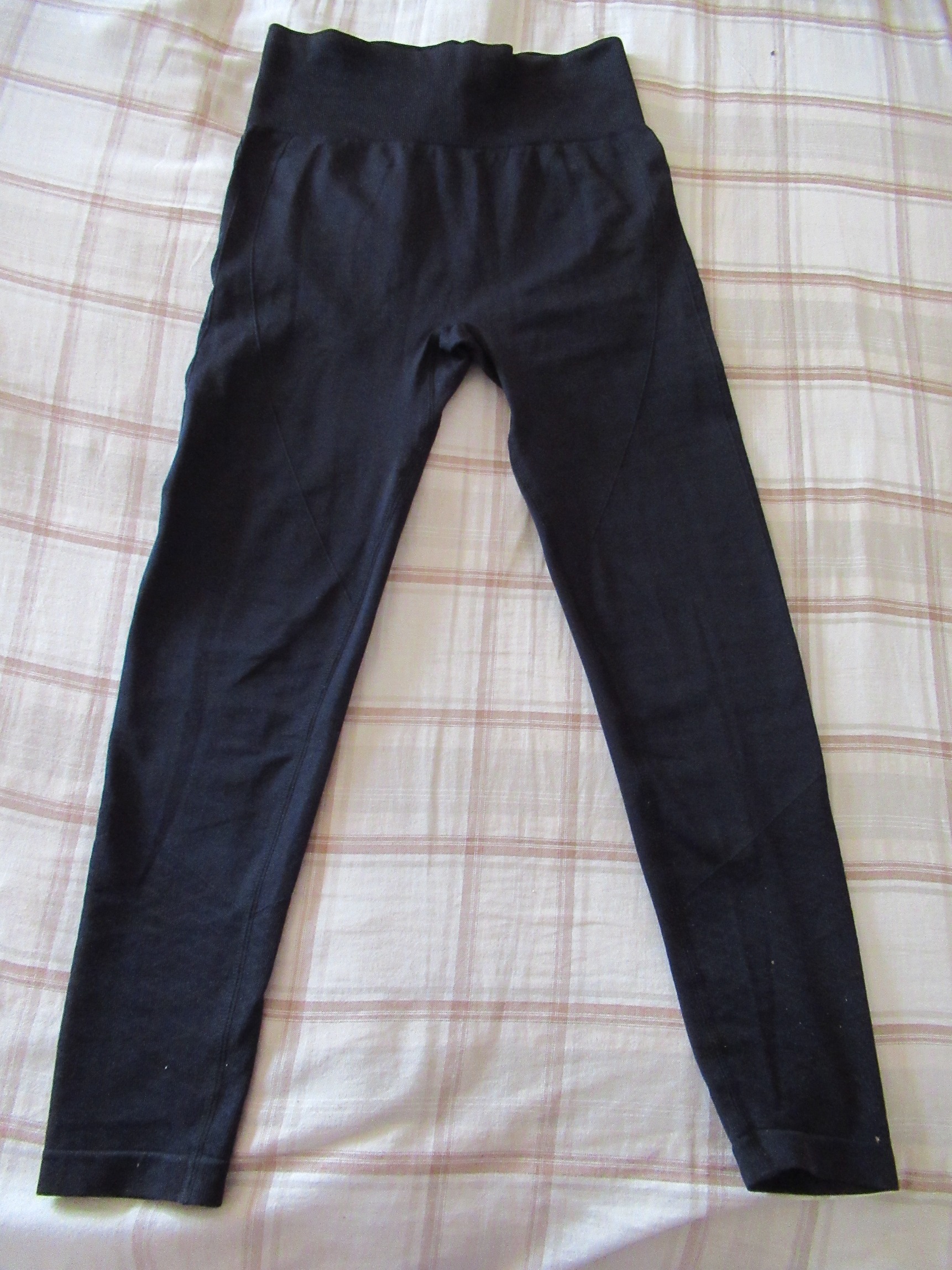 butt-lifting pants specifically designed to lift the butt, set of three -- black, front view, butt-lifter pants alone
