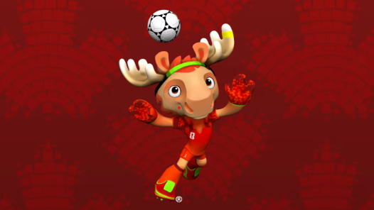 Maple the Moose mascot, taken from the FIFA official website