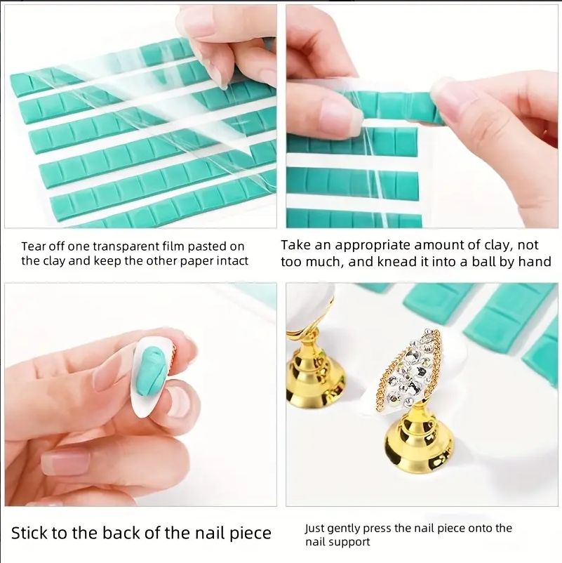 sticky tack instructions for nails