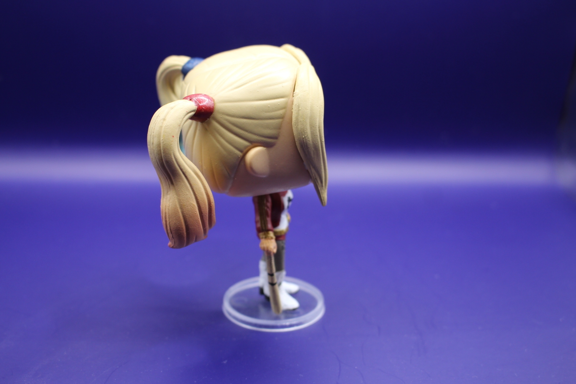 Harley Quinn Funko side view