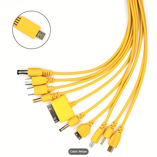 10 in 1 multi charger image from Temu product page