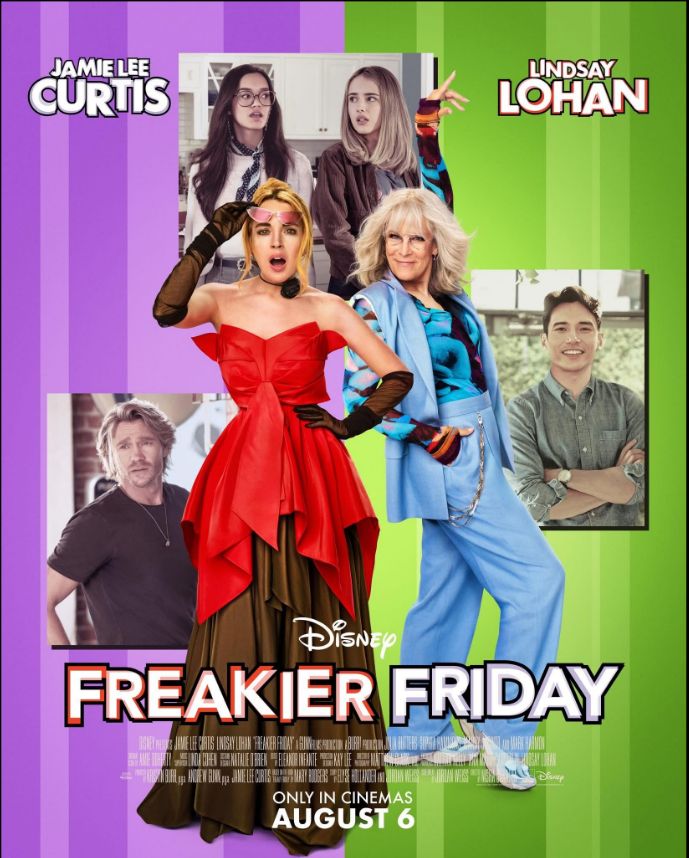 Freakier Friday movie poster, taken from IMBD page