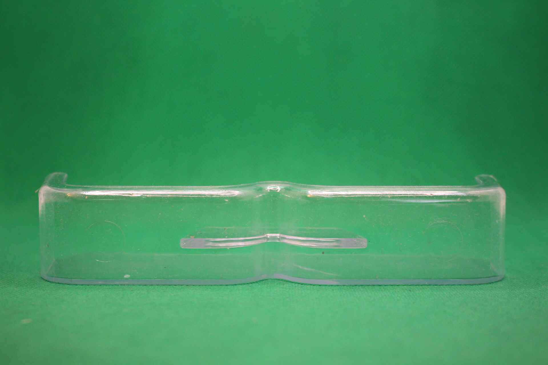 wall mounted eyeglasses holder, view of bottom