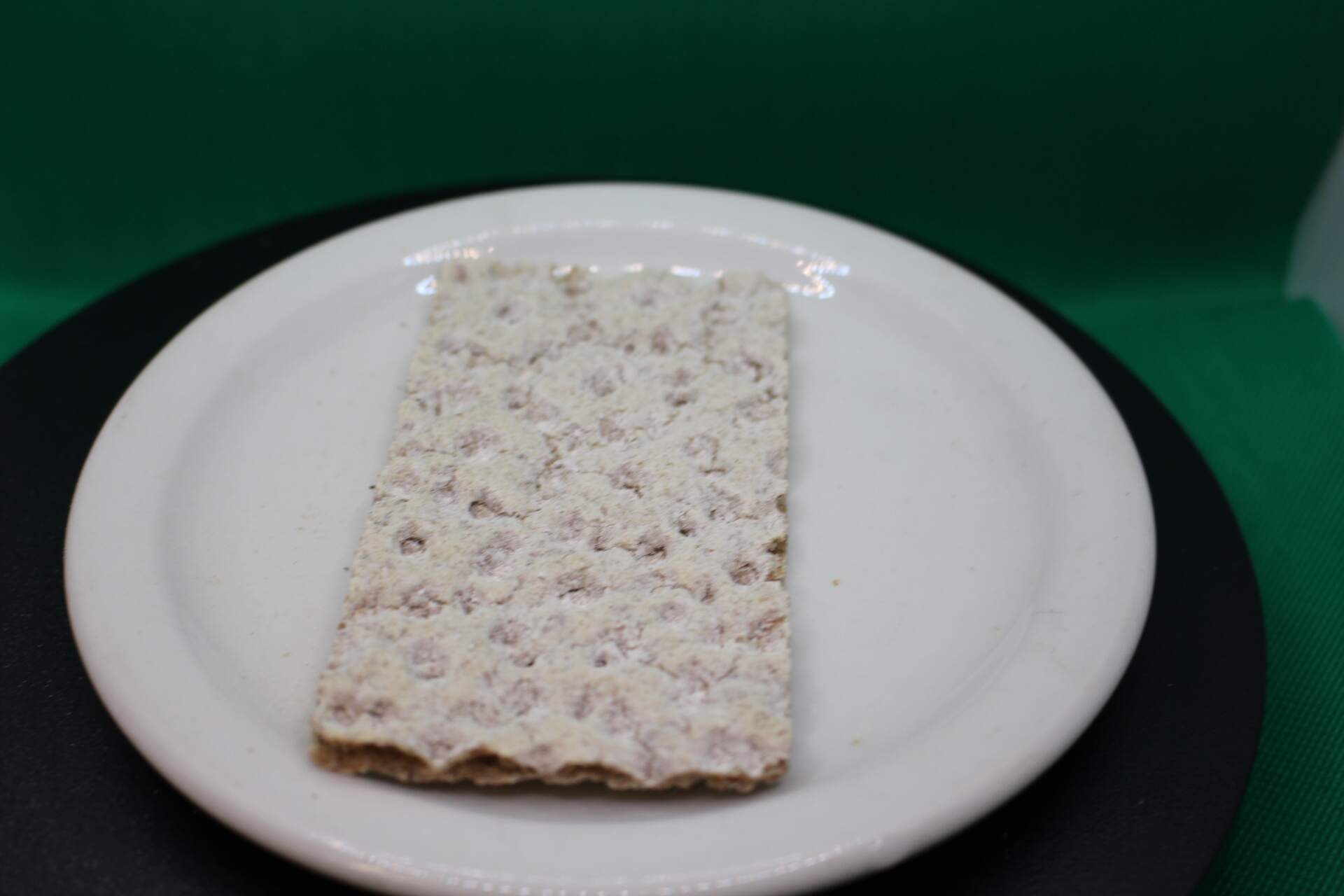 plain Wasa light rye cracker from top