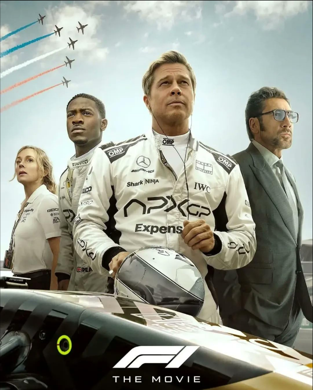 F1 The Movie promotional poster, taken from IMBD page