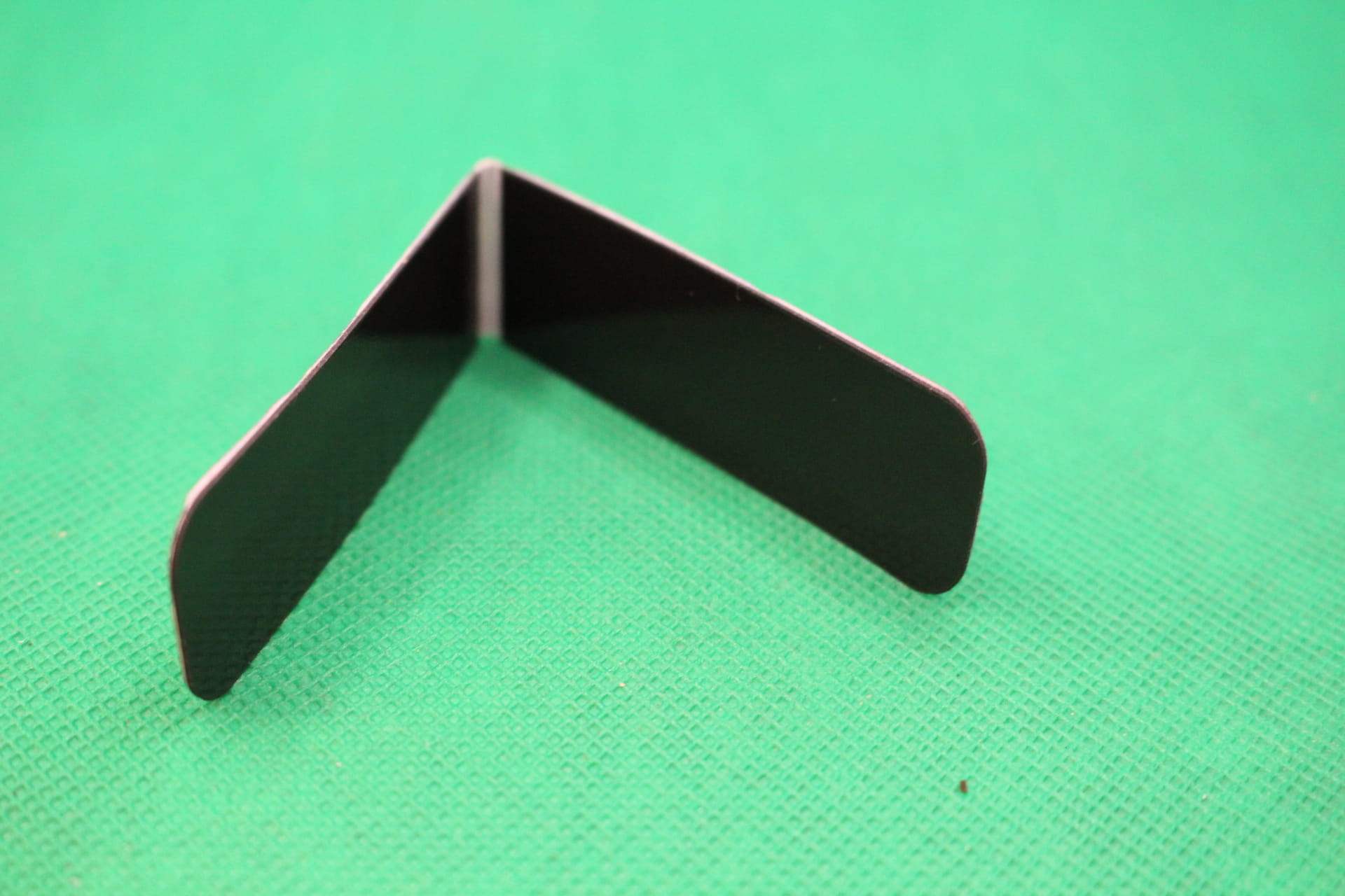 folded magnetic bookmark, magnetic section 