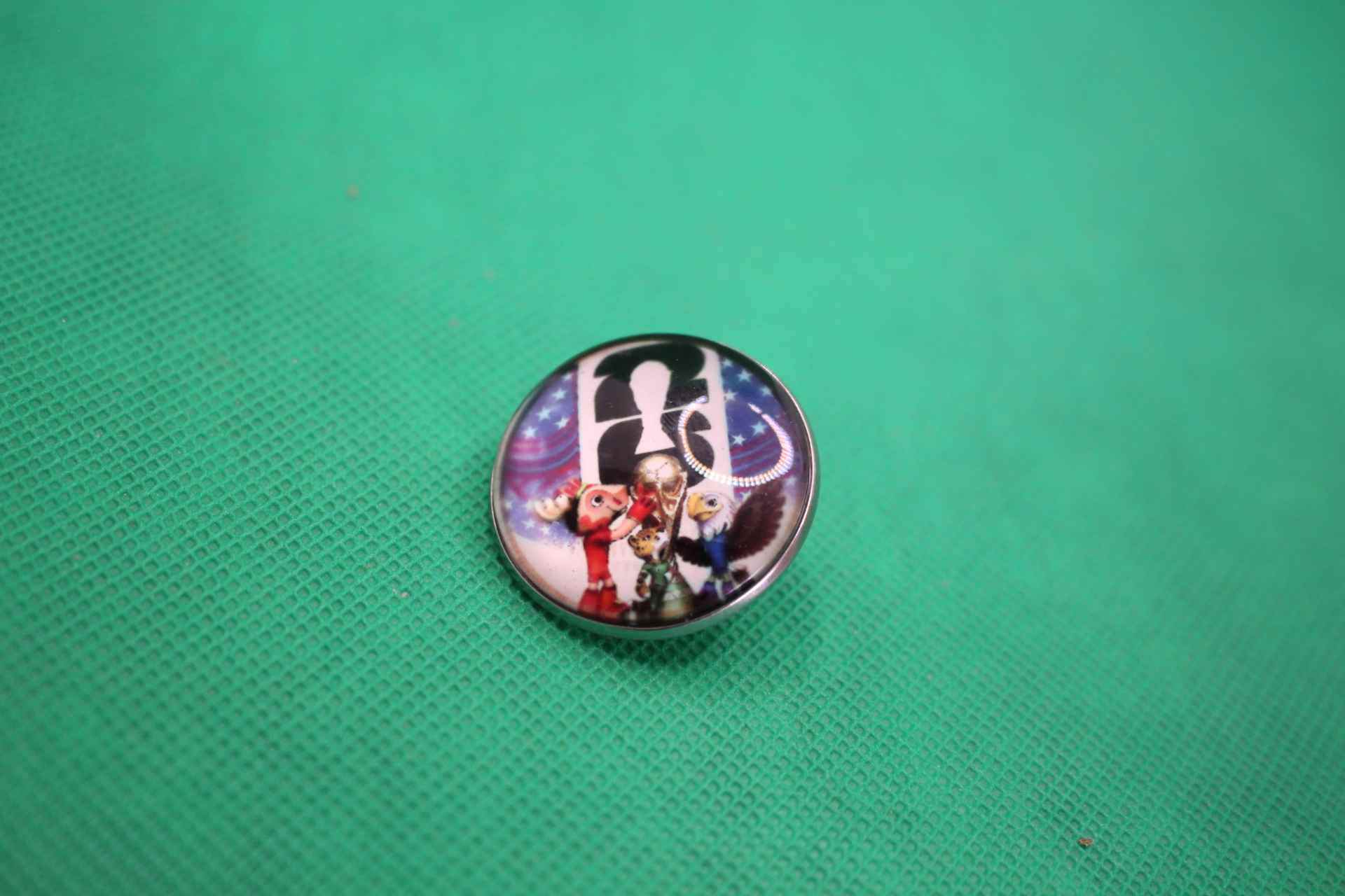 FIFA World Cup 2026 mascot pin, front