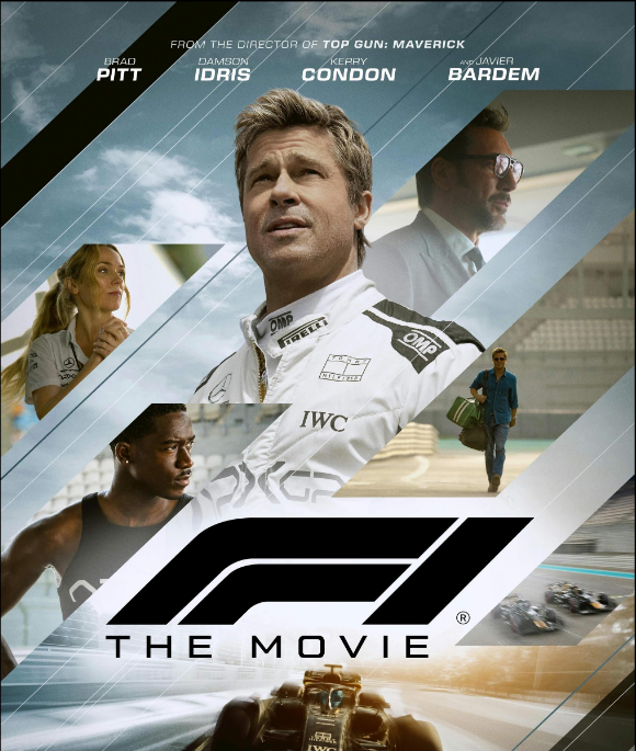 F1 The Movie promotional poster, taken from IMBD page