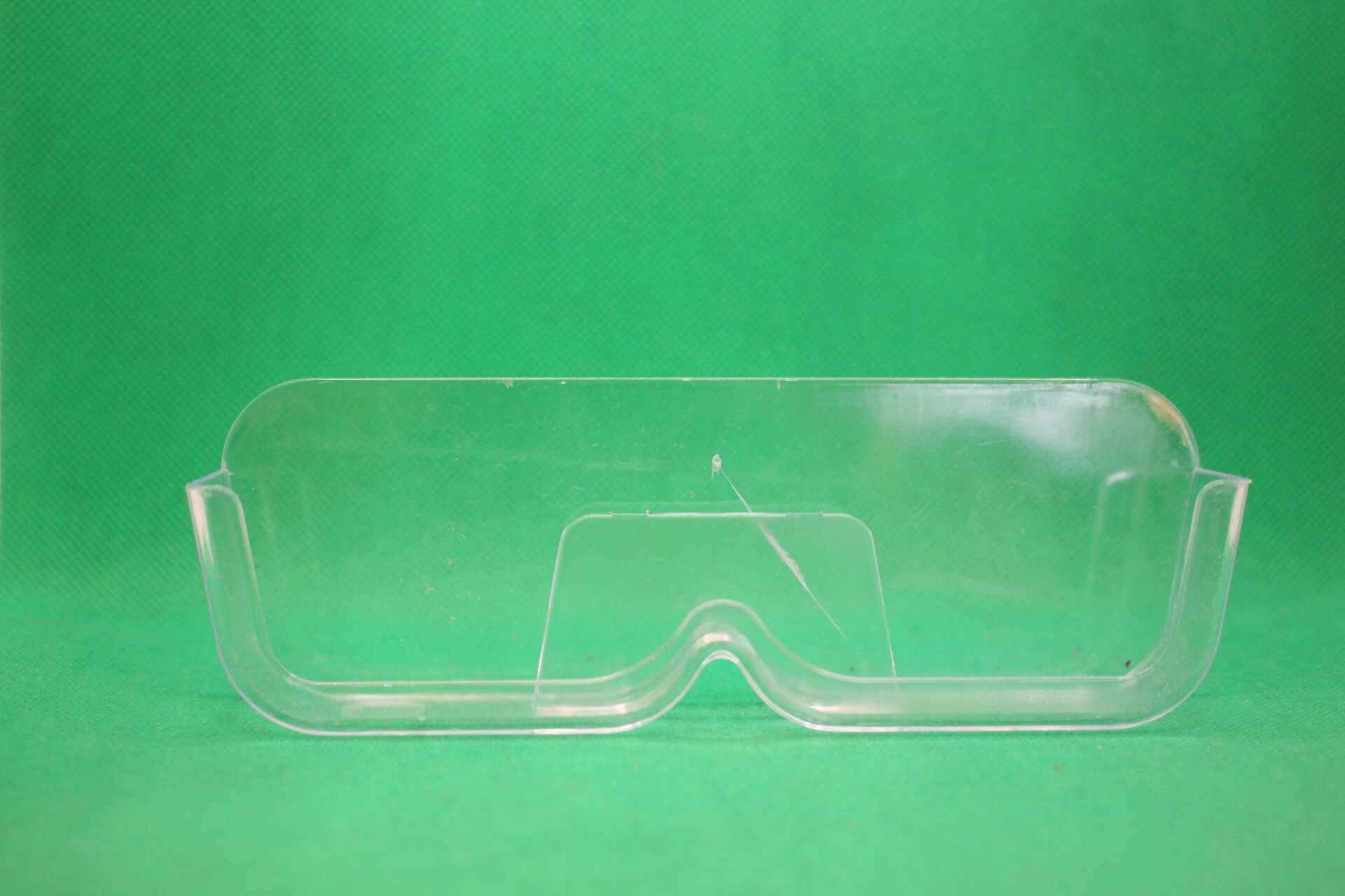 wall mounted eyeglasses holder, view of front