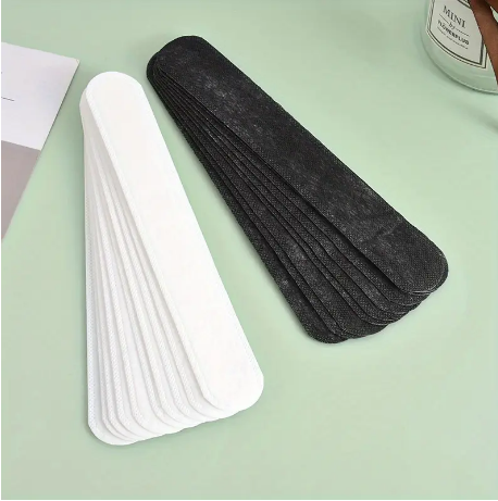 black and white hat liners, taken from Temu promo ad